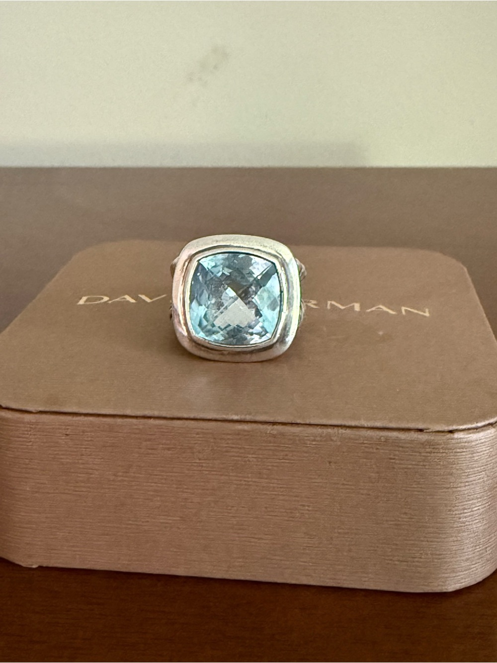 David Yurman Twisted Cable Ring in Sterling Silver